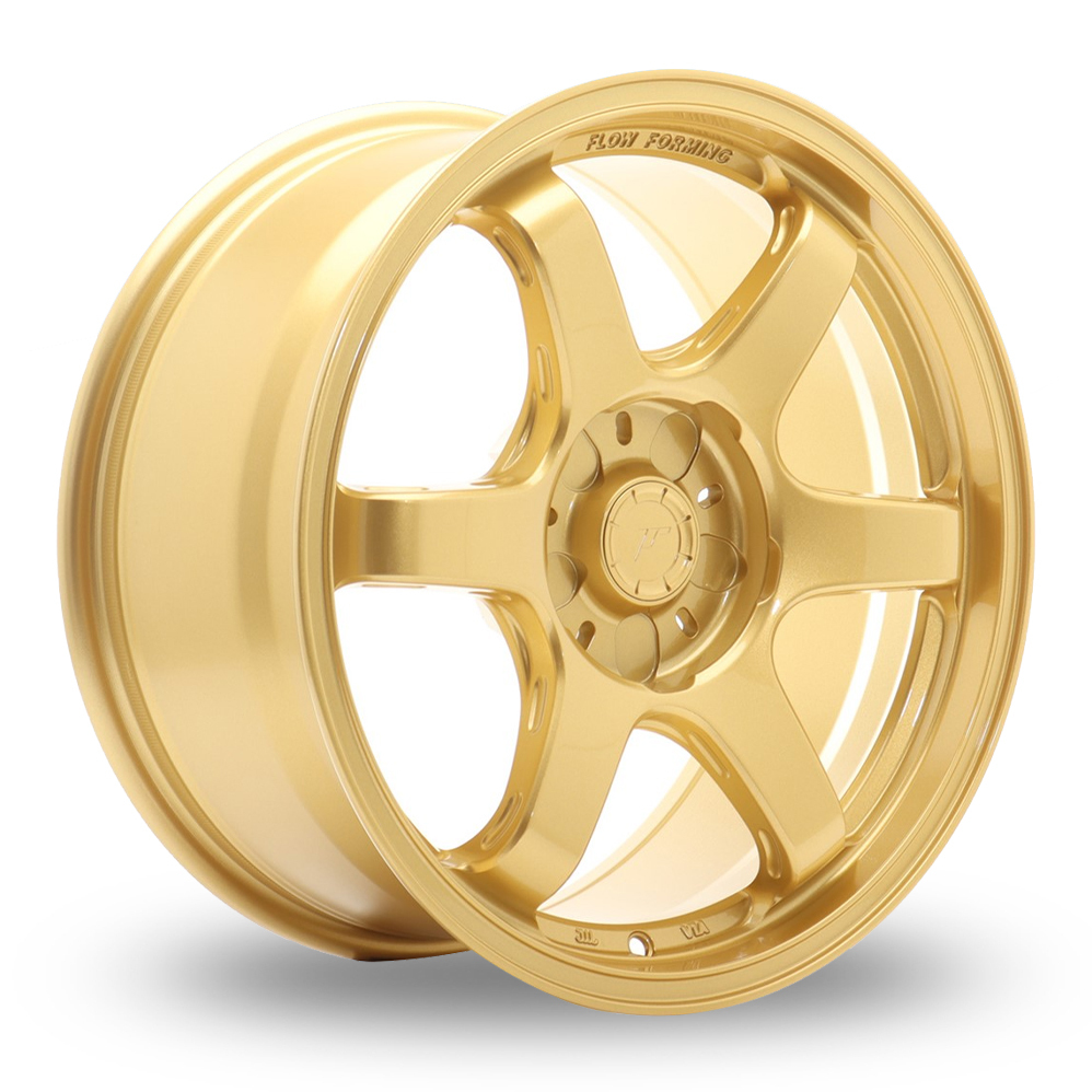 Japan Racing SL-03 (8x17) (Custom Fitment) Gold Alloy Wheels