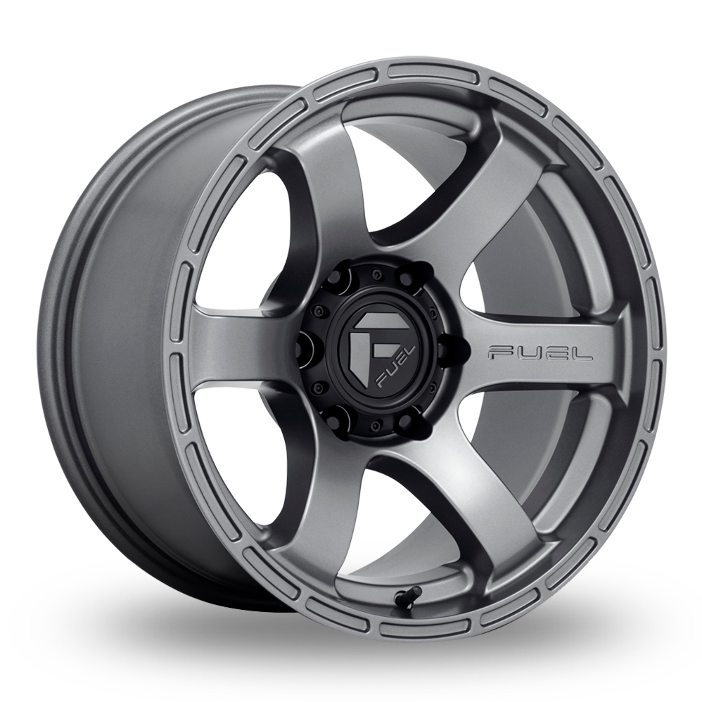 Fuel Off-Road D767 Rush (USA Warehouse) Matt Gunmetal Alloy Wheels