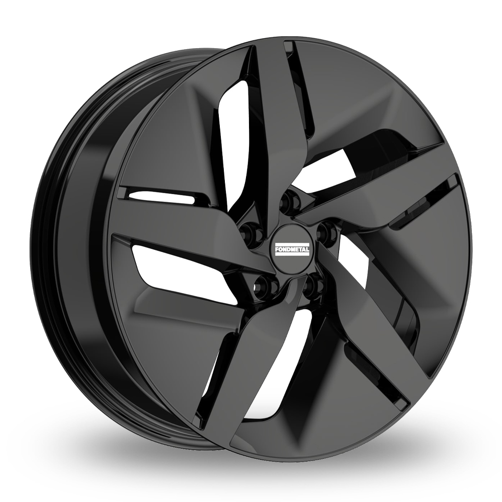 Fondmetal E-Joule Gloss Black Alloy Wheels