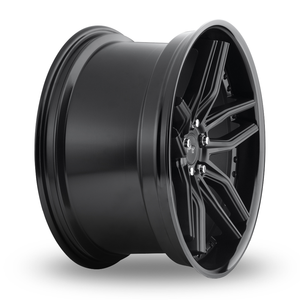 20" Niche M194 Methos (USA Warehouse) Gloss Black Matt Black Alloy Wheels