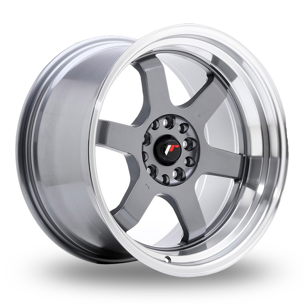 Japan Racing JR12 (10x18) Gunmetal Alloy Wheels