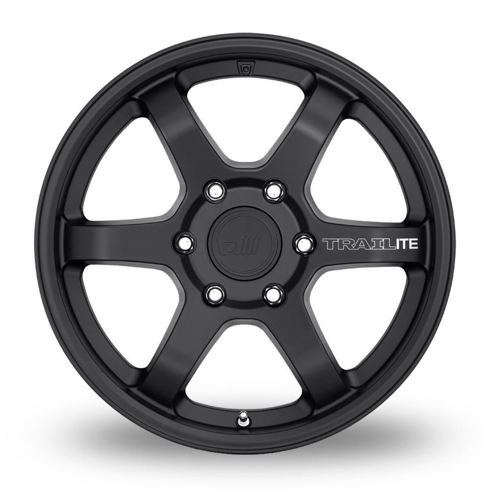 17" Motegi Racing MR150 Trailite (USA Warehouse) Satin Black Alloy Wheels