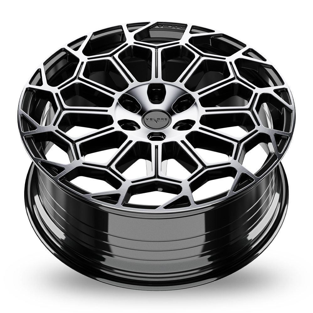 20" Velare VLR-6R Gloss Black Machined Alloy Wheels