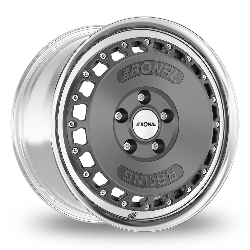Ronal RR10 Retro Silver Alloy Wheels