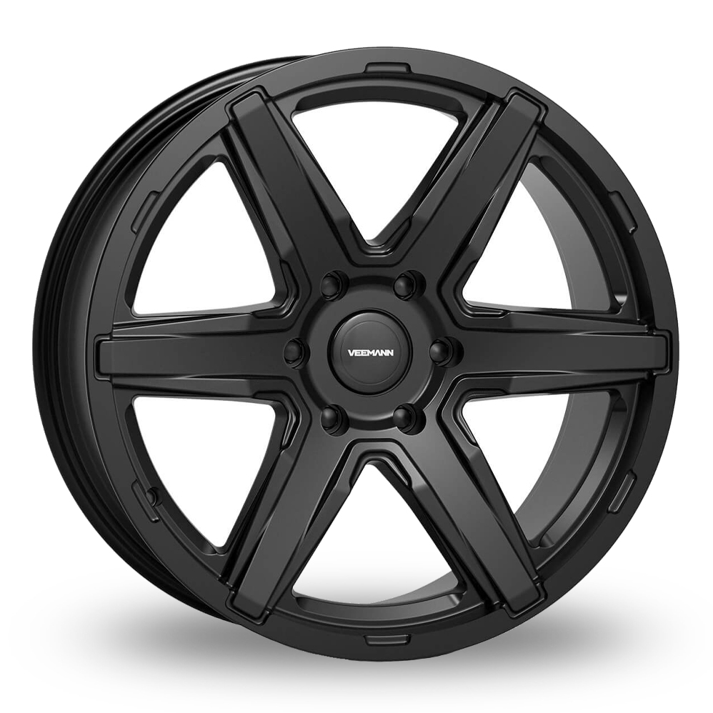 VEEMANN VX25 Matt Black Alloy Wheels