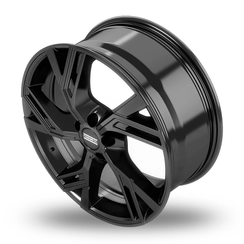 21" Fondmetal Atena Gloss Black Alloy Wheels