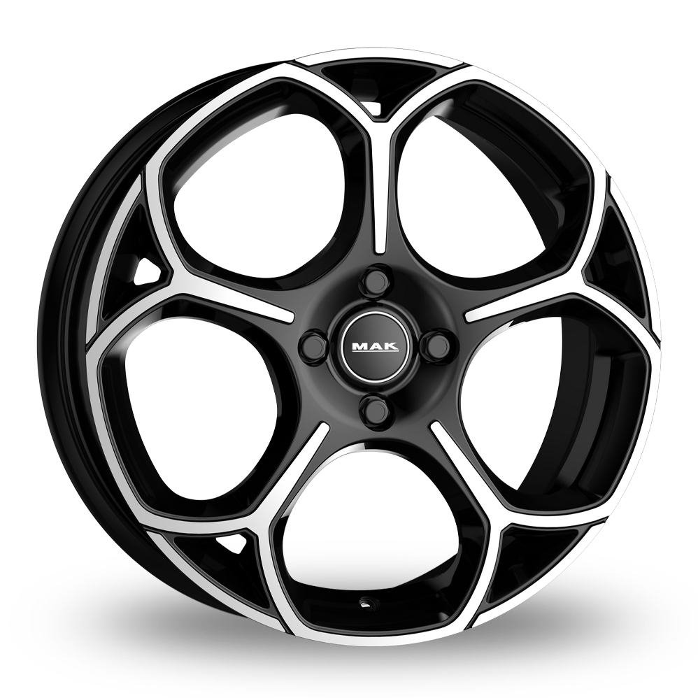 MAK Monza Black Mirror Alloy Wheels