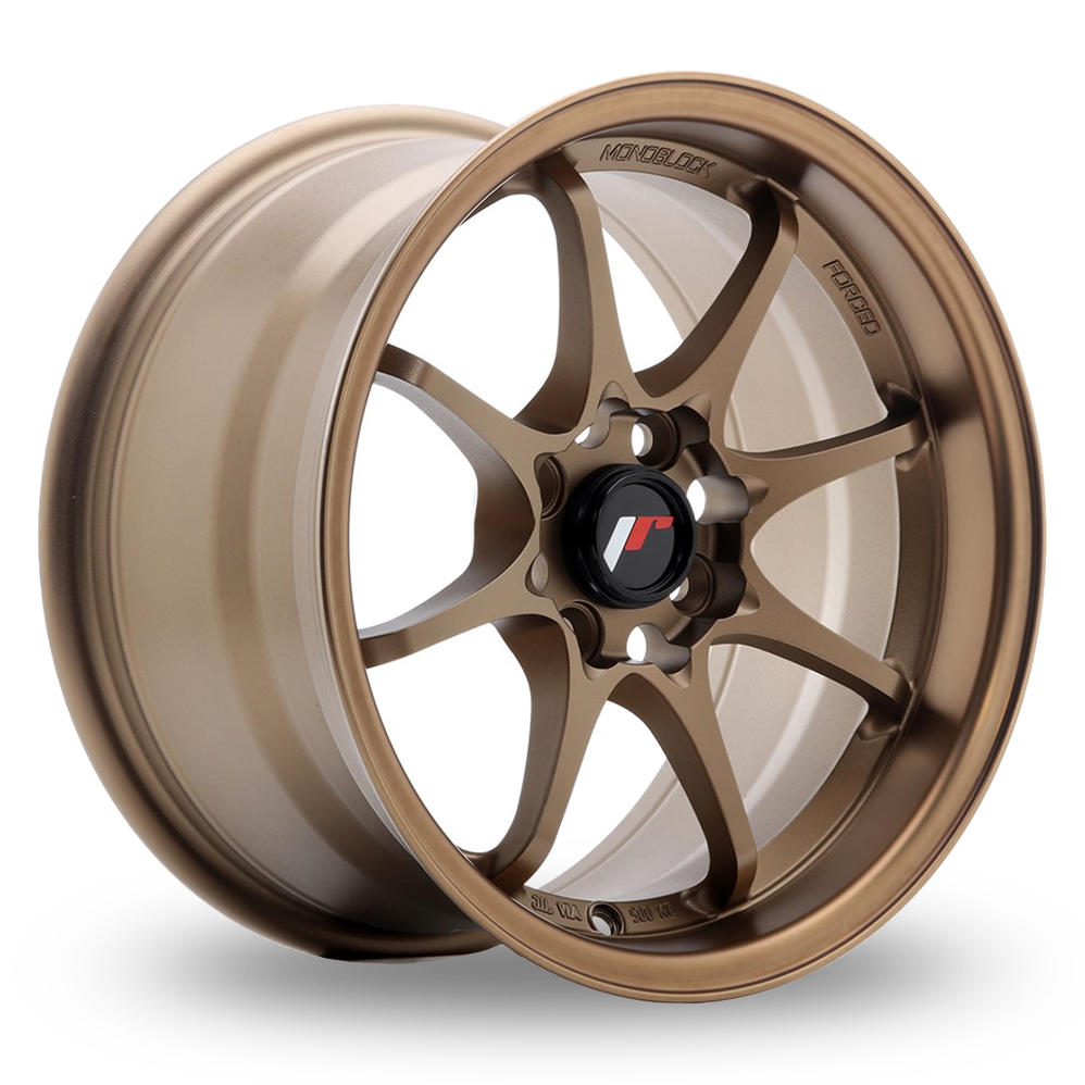 Japan Racing JR5 (8x15) Dark Anodized Bronze Alloy Wheels
