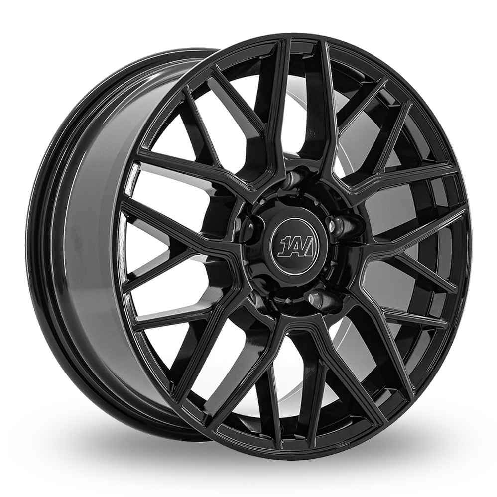 1AV ZX11T Gloss Black Alloy Wheels