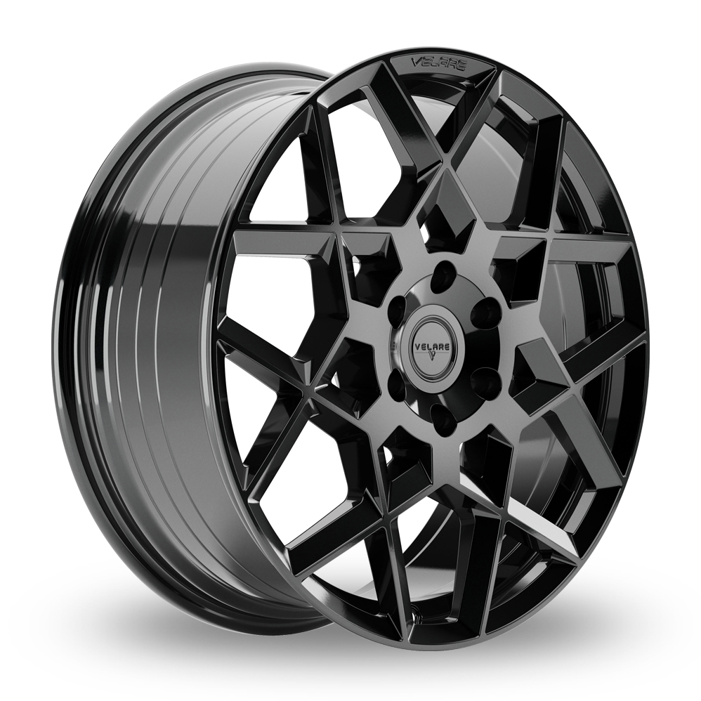 20" Velare VLR-6X Gloss Black Alloy Wheels
