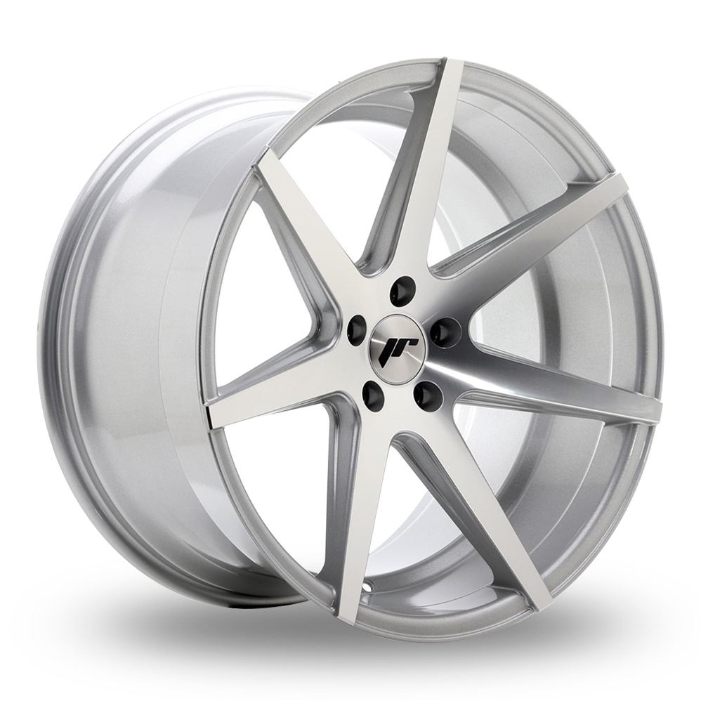Japan Racing JR20 (11x20) Silver Machined Face Alloy Wheels