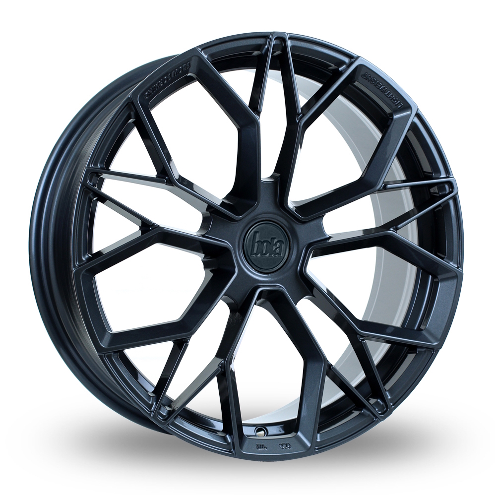 Bola FLF Gloss Gunmetal Alloy Wheels