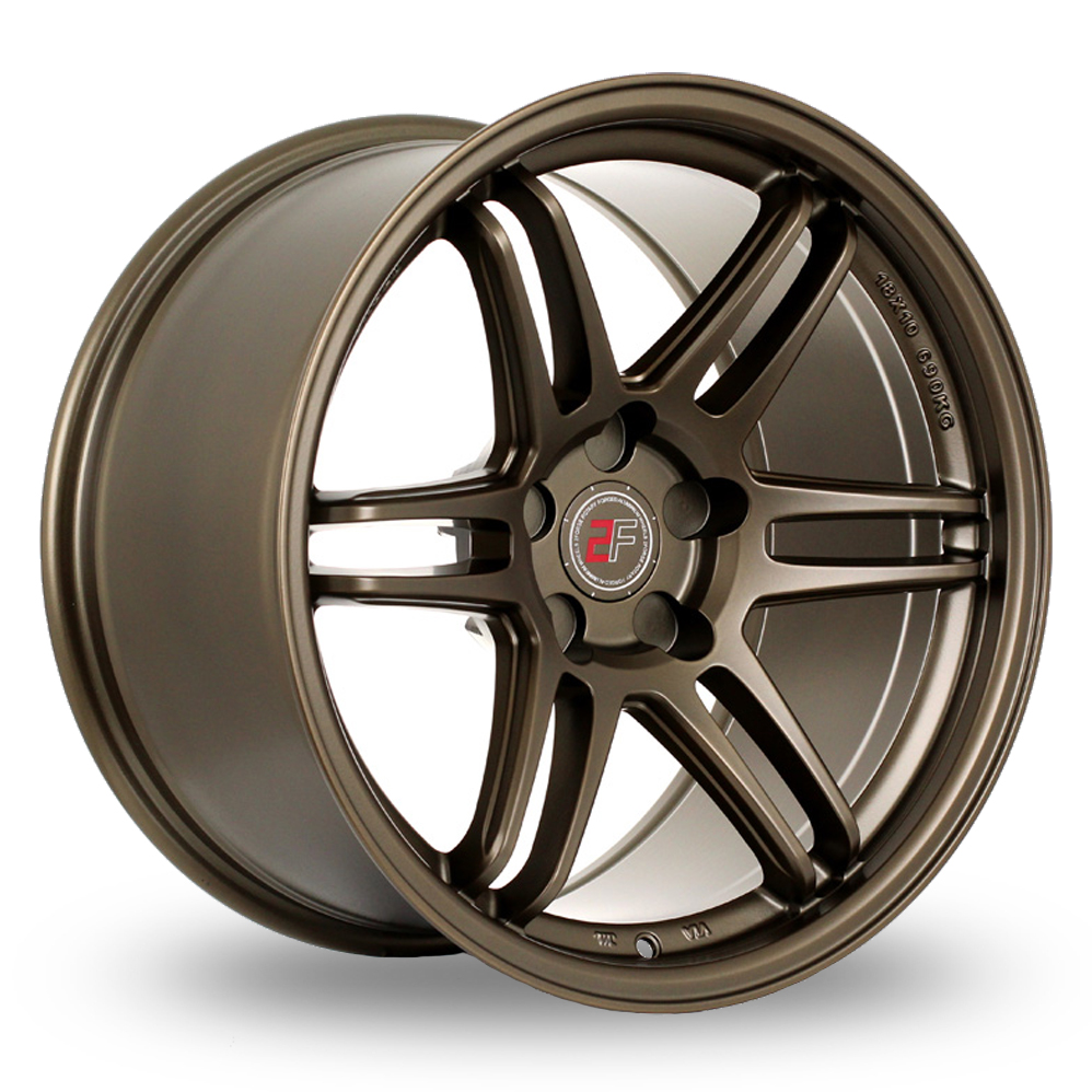 2FORGE ZF5 Matt Bronze Alloy Wheels