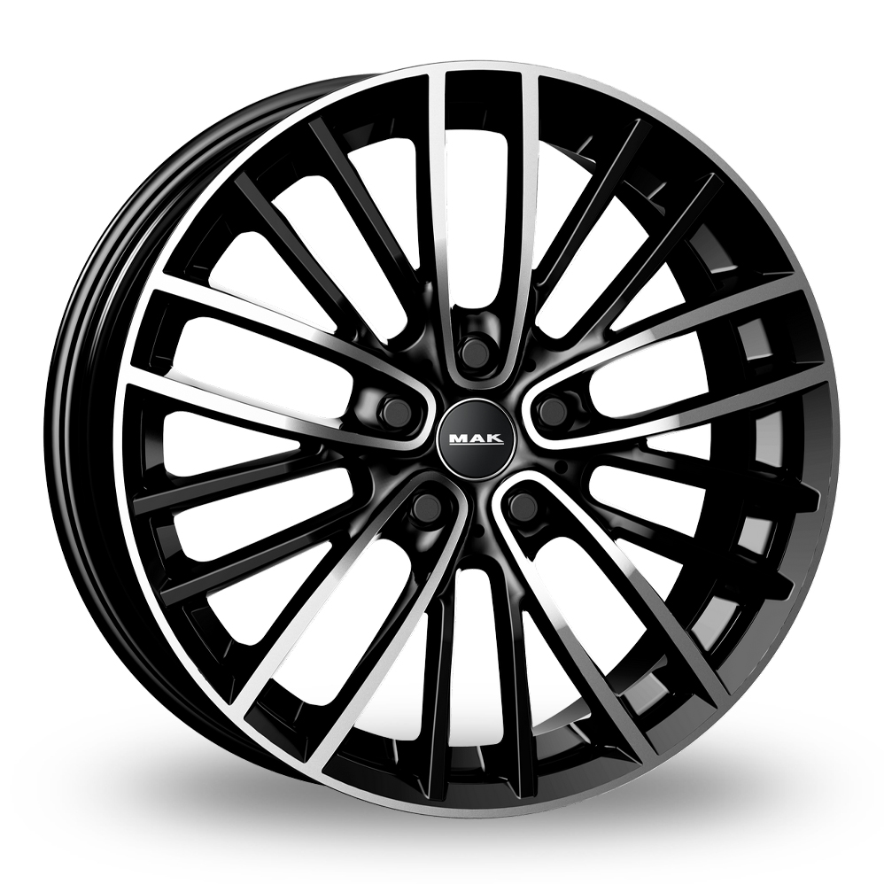 MAK Chelsea Black Mirror Alloy Wheels