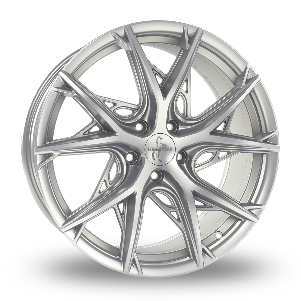 Keskin Tuning KT24C Silver Alloy Wheels