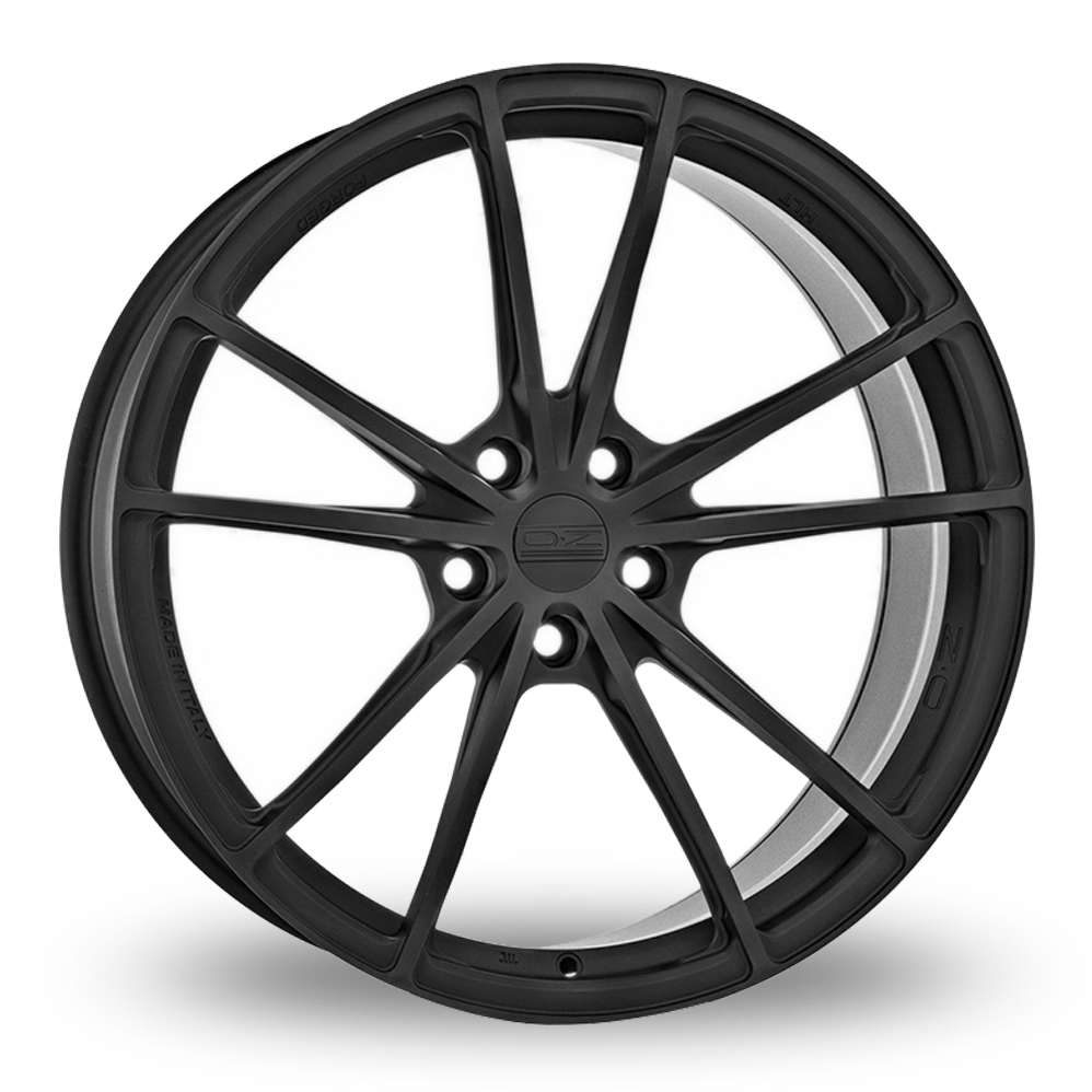 19 Inch OZ Racing Forged Zeus Black Anodised Alloy Wheels