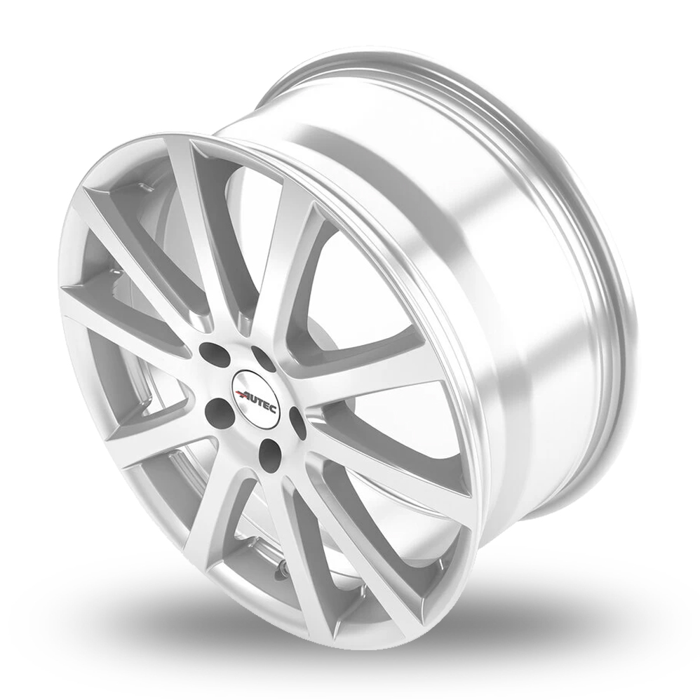 18" Autec Skandic Brilliant Silver Alloy Wheels
