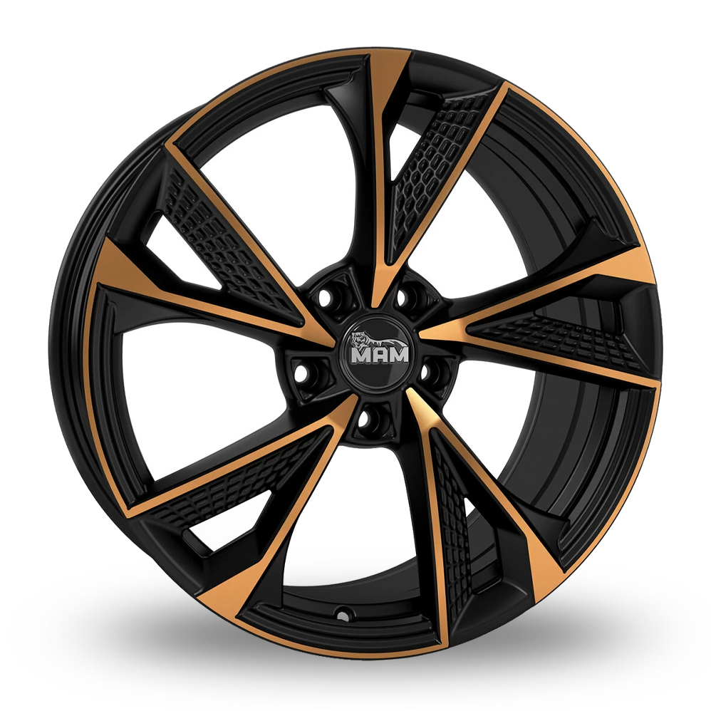 MAM RS6 Matt Black Copper Alloy Wheels