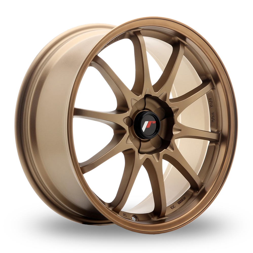 19" Japan Racing JR5 (8.5x19) (Custom Fitment) Dark Anodized Bronze Alloy Wheels