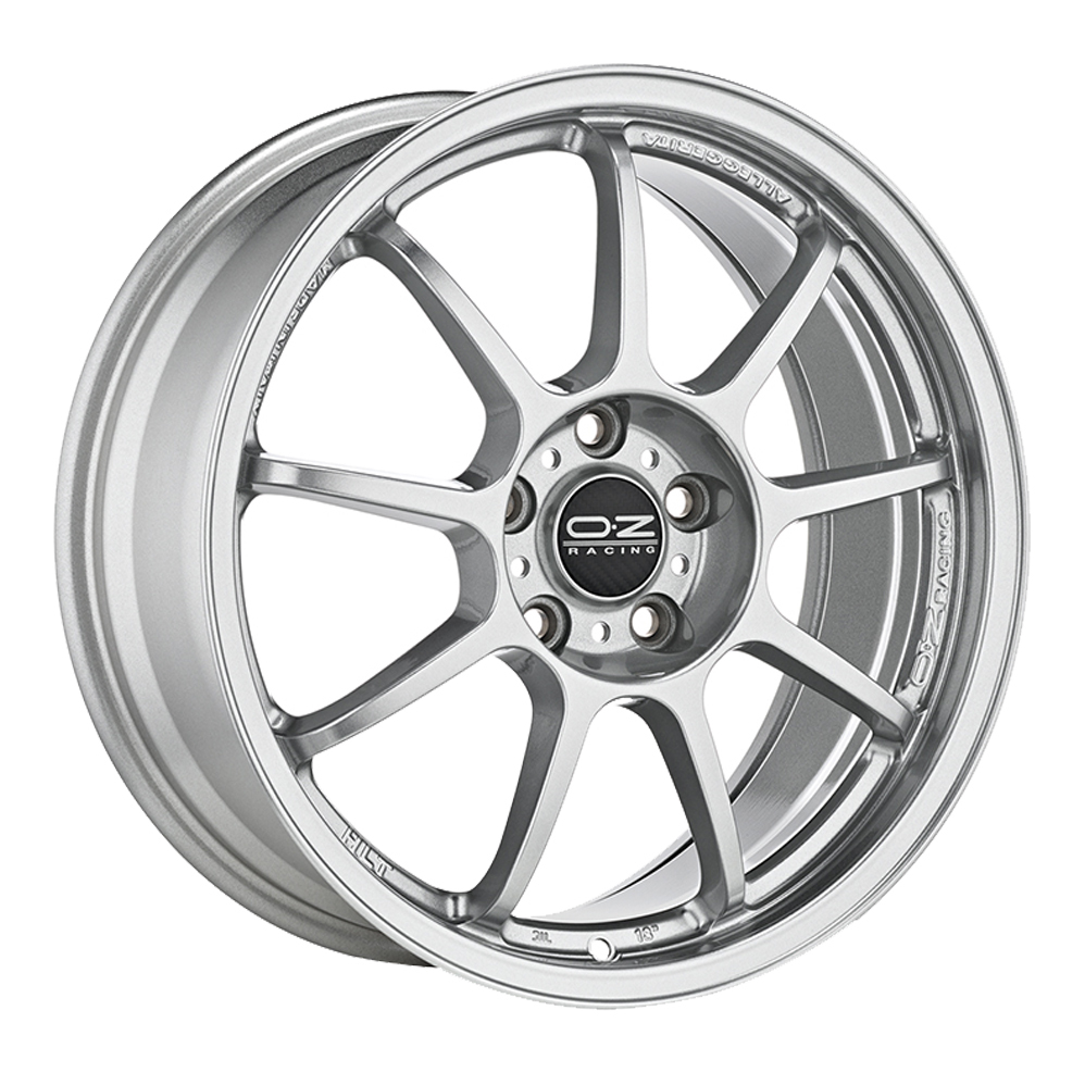 OZ Racing Alleggerita HLT 4F Star Silver Alloy Wheels