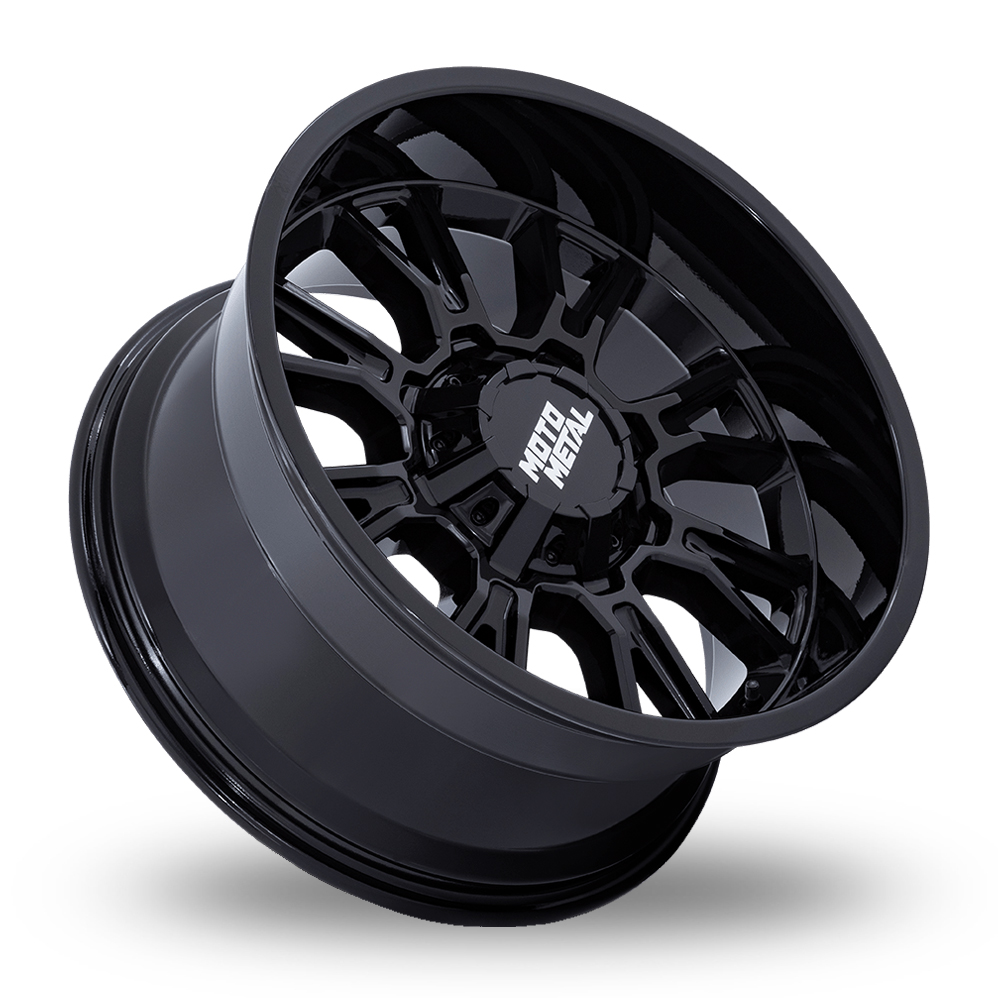 22" Moto Metal MO810 Legacy Gloss Black Alloy Wheels
