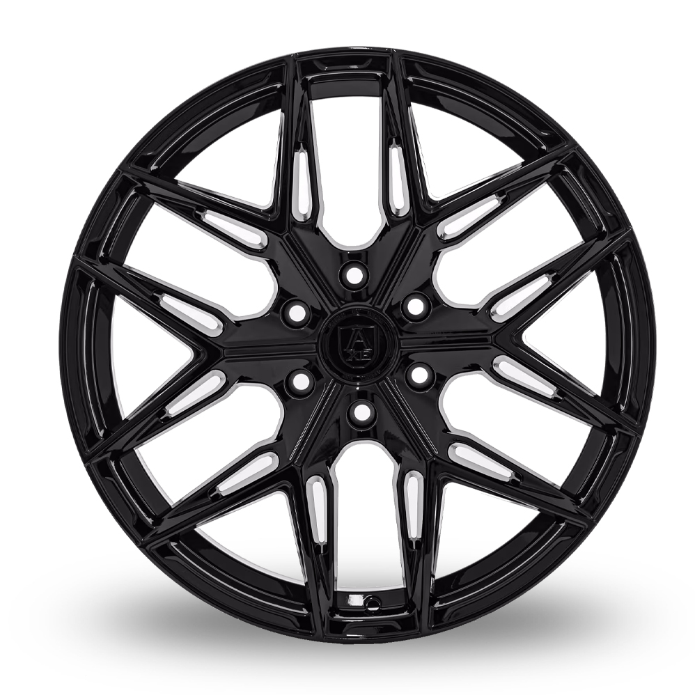 20" Axe EX47T Gloss Black Alloy Wheels