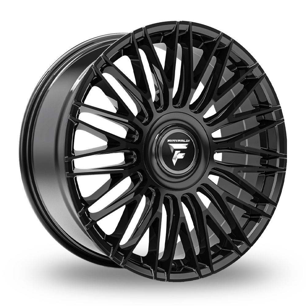 Fondmetal FS369 Fittipaldi Gloss Black Alloy Wheels