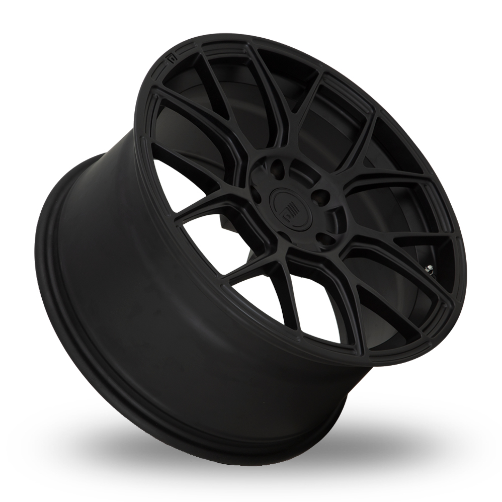 17" Motegi Racing MR147 CM7 (USA Warehouse) Satin Black Alloy Wheels