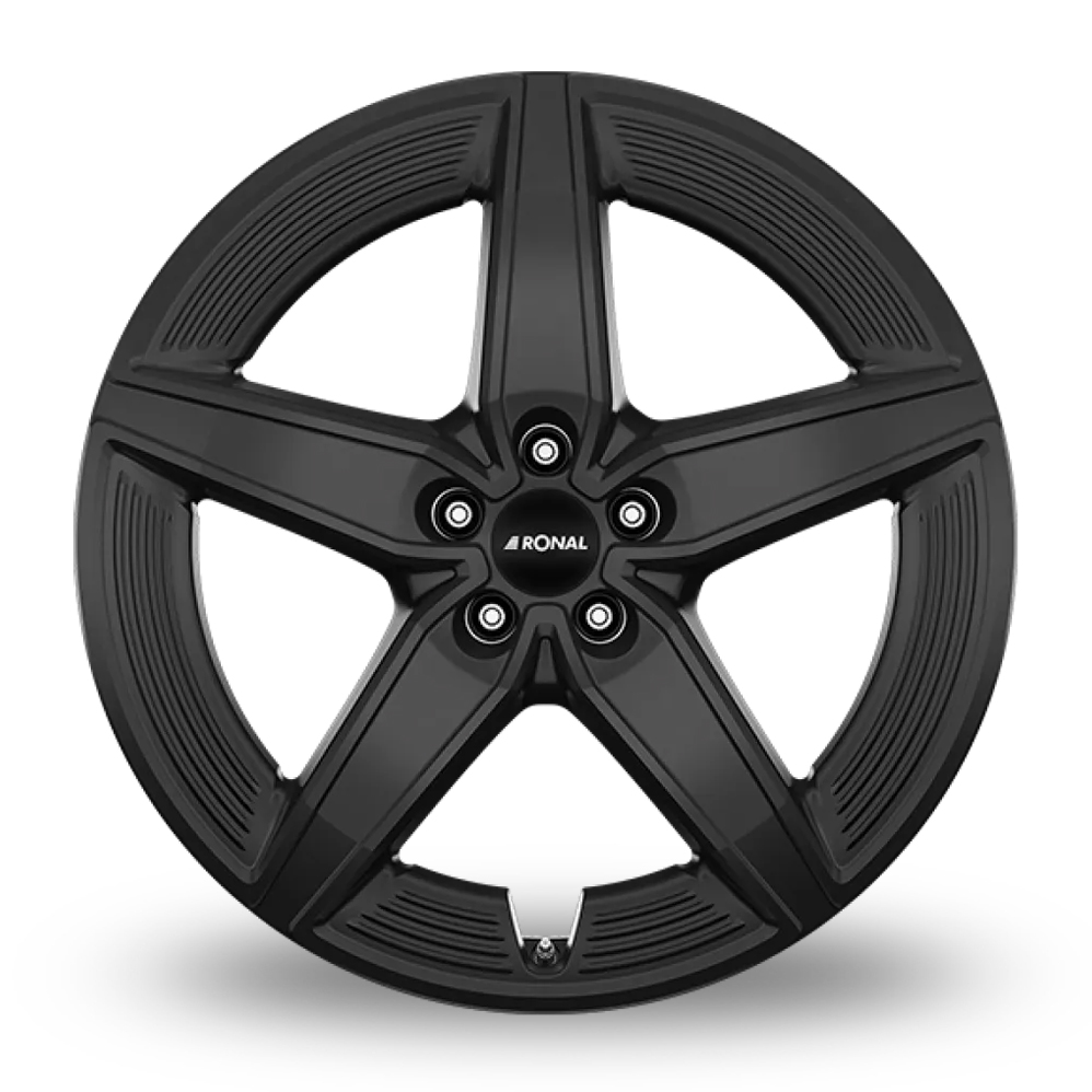 19" Ronal R72 Matt Black Alloy Wheels