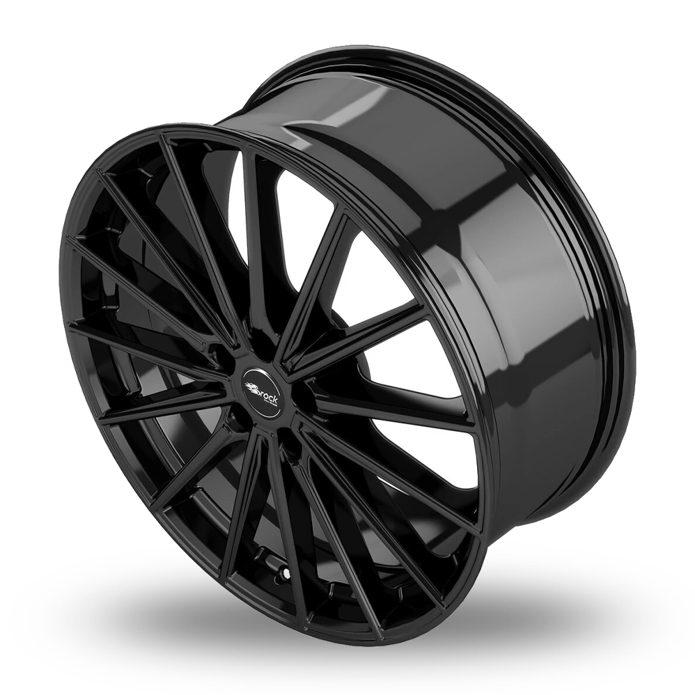 19" Brock B43 Gloss Black Alloy Wheels