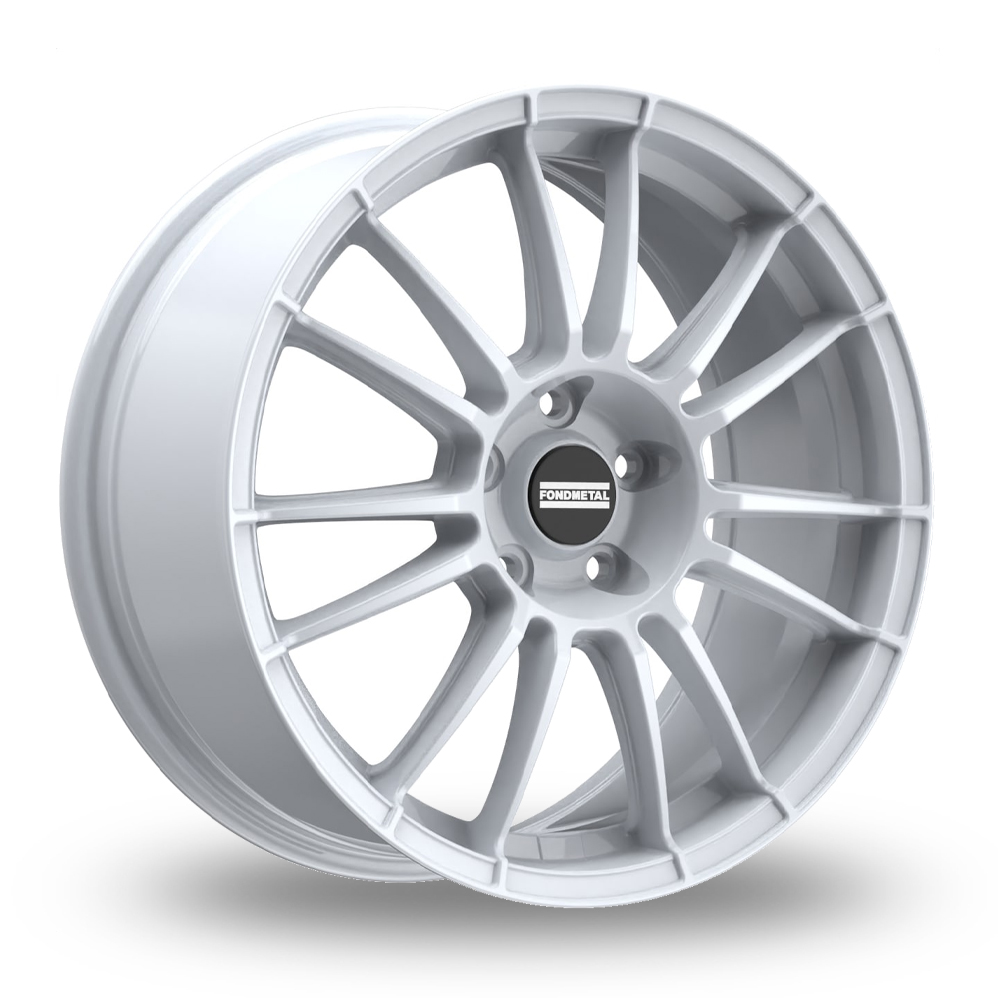 Fondmetal 9RR Gloss White Alloy Wheels