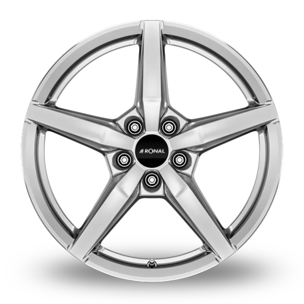 17" Ronal R69 Platinum Silver Alloy Wheels