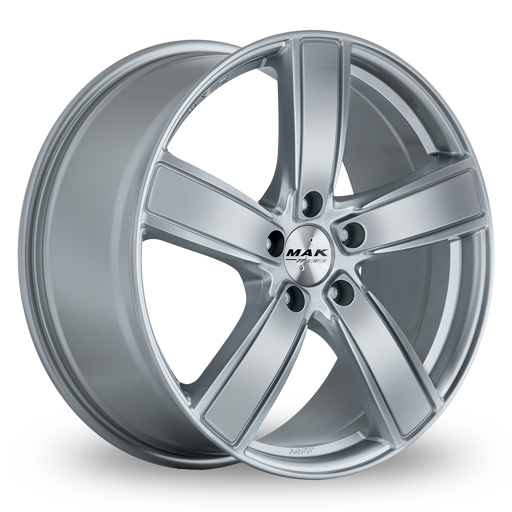 20" MAK Turismo-FF Silver Alloy Wheels