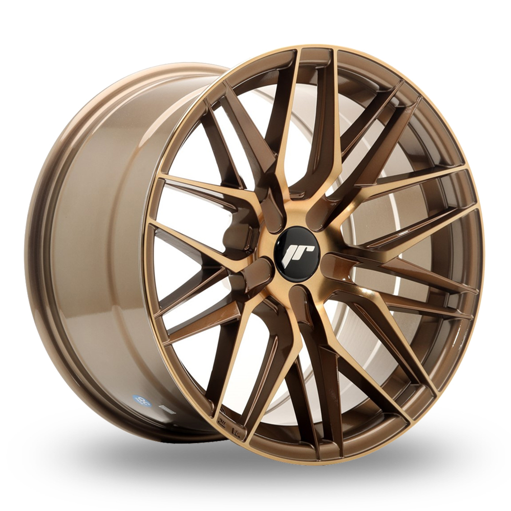 Japan Racing JR28 (9.5x18) (Custom Fitment) Platinum Bronze Alloy Wheels