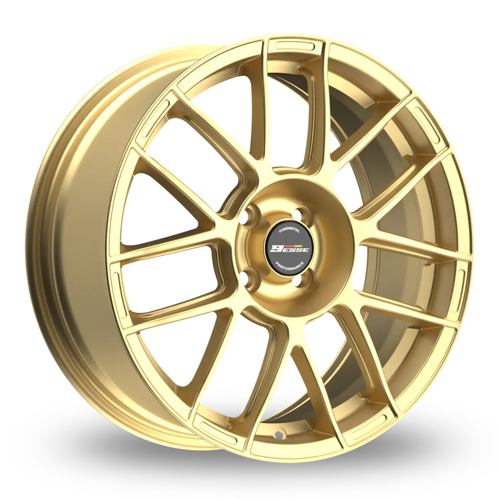Fondmetal 9ESSE Gloss Gold Alloy Wheels