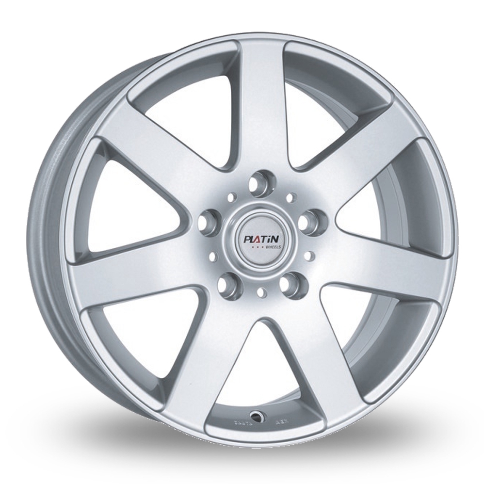 Platin P 04 Silver Alloy Wheels