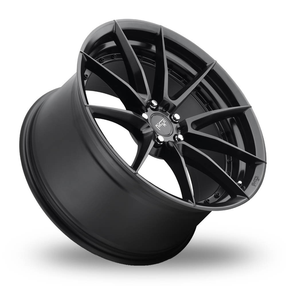 19" Niche M196 Sector (USA Warehouse) Matt Black Alloy Wheels