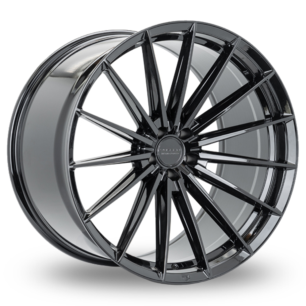 Vossen HFX-4 (10x19) (Deep Concave) Gloss Black Alloy Wheels
