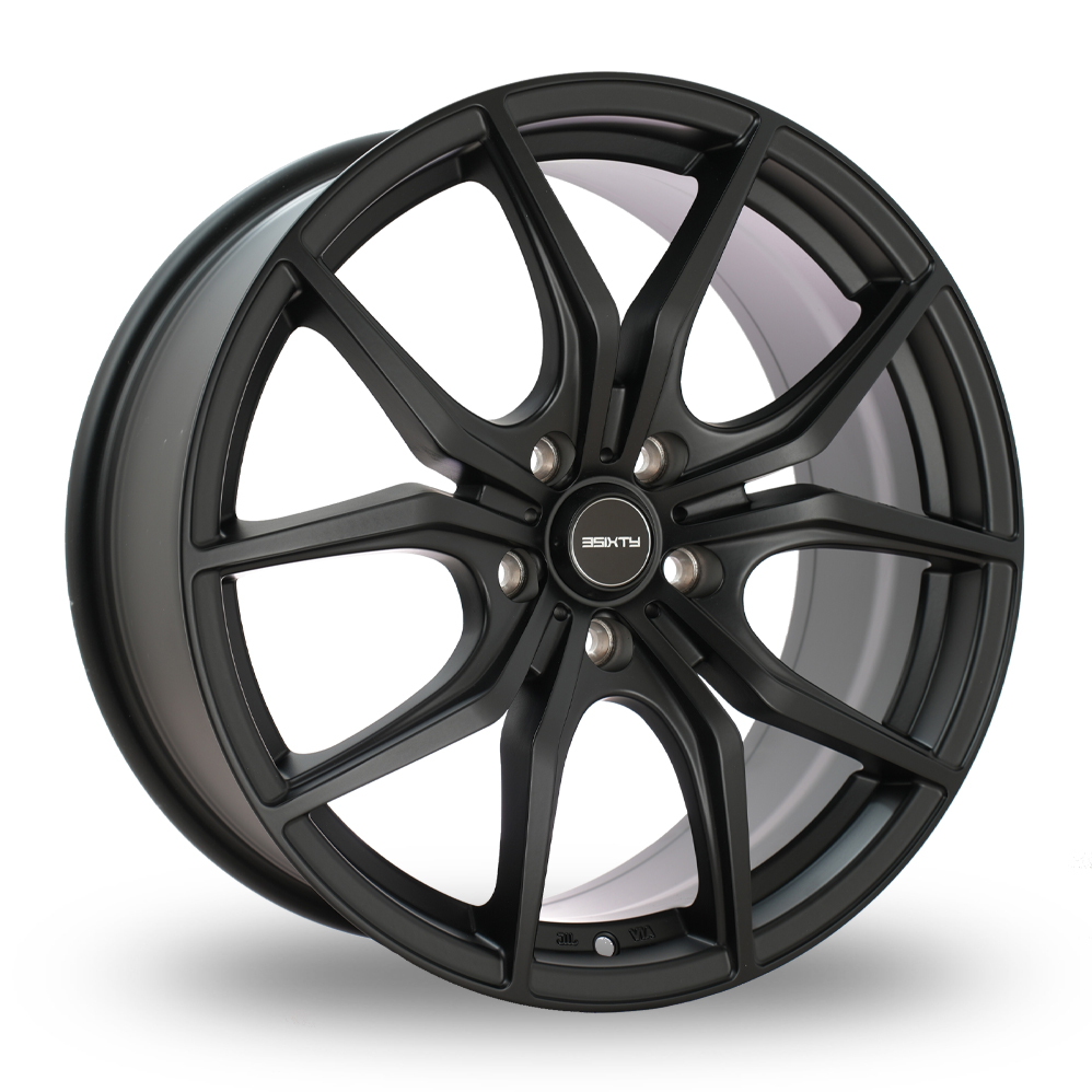 6Performance 3SIXTY Satin Black Alloy Wheels