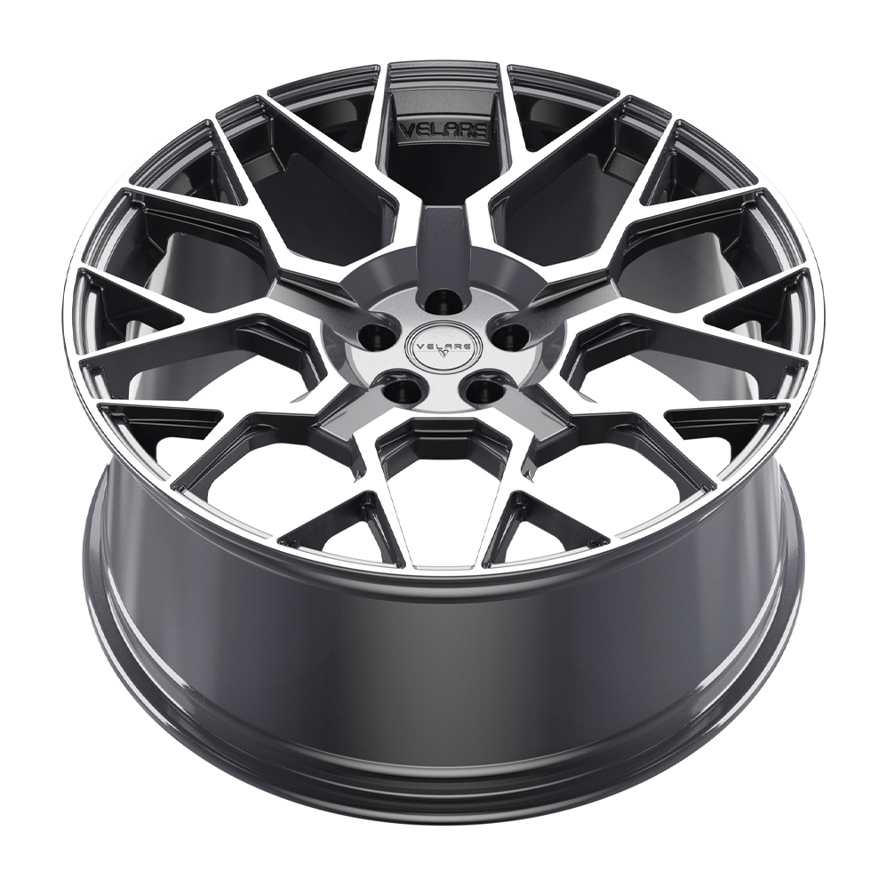 22" Velare VLR02 Platinum Grey Polsihed Alloy Wheels