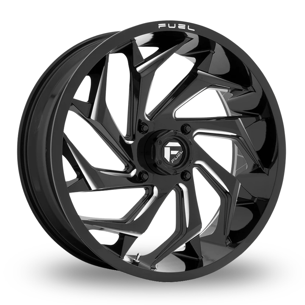 Fuel Off-Road D641 Kompressor UTV (EU Warehouse) Gloss Black Milled Alloy Wheels