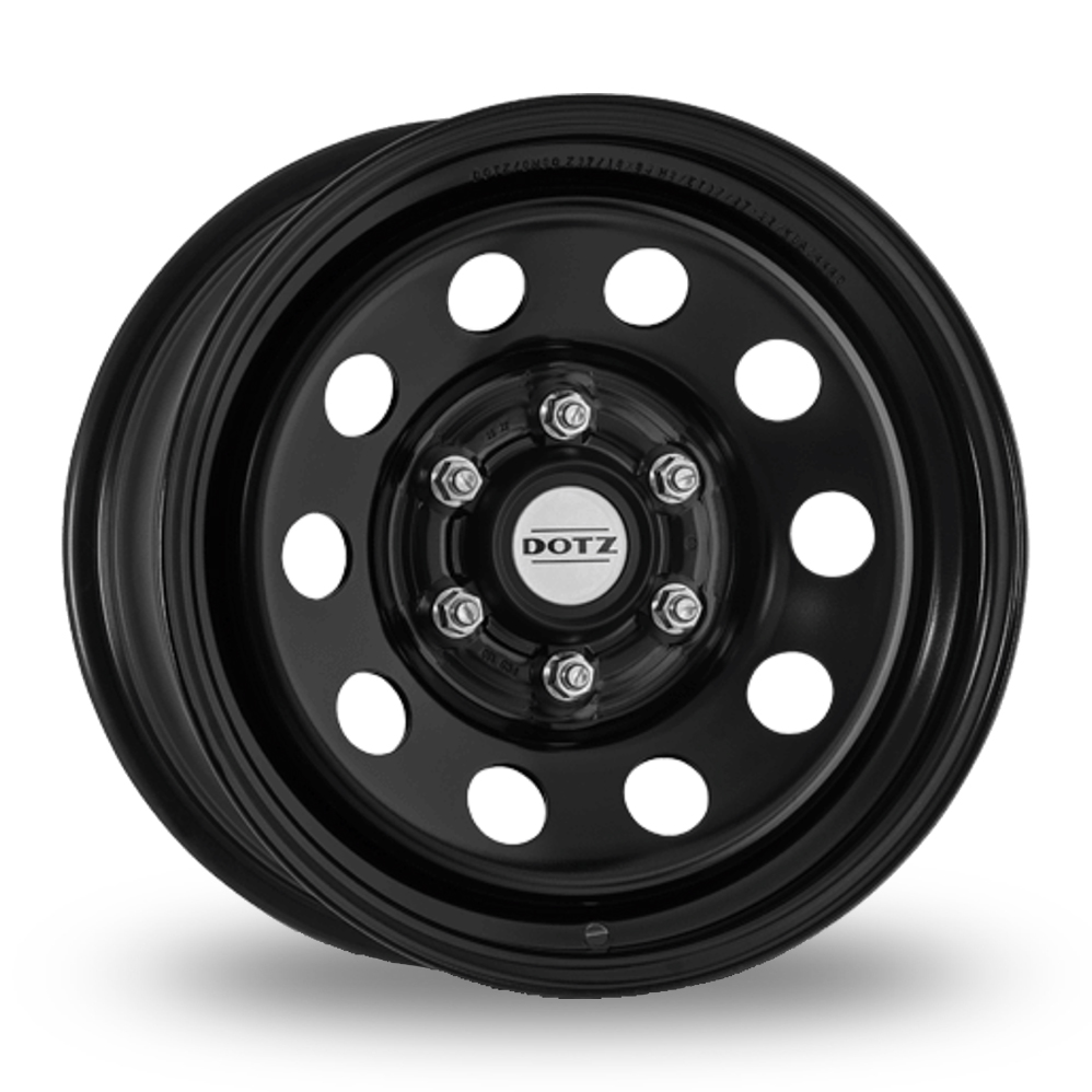 8x16 6x130 ET37 Dotz Modular (Gloss Black) (84.0cb) (1350kg Load) Alloy Wheels