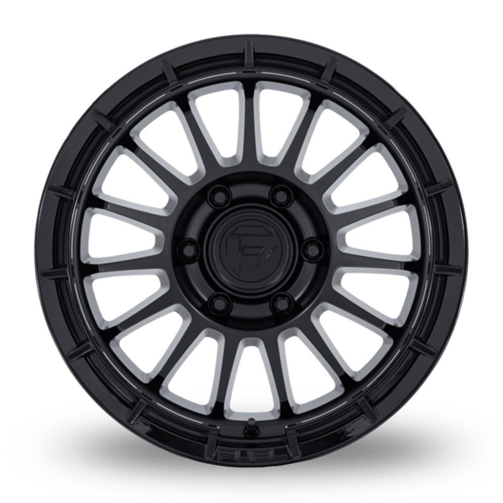 20" Fuel Off-Road FC905 Ascend (USA Warehouse) Matt Black Gloss Black Lip Alloy Wheels