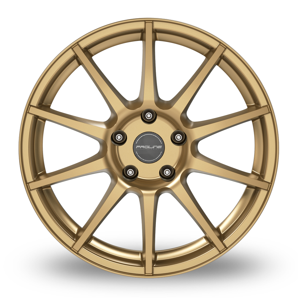 18" Proline UX100 Matt Gold Alloy Wheels