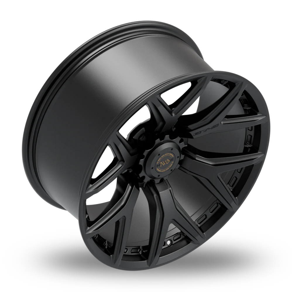 20" Hawke 6YS Matt Black Alloy Wheels