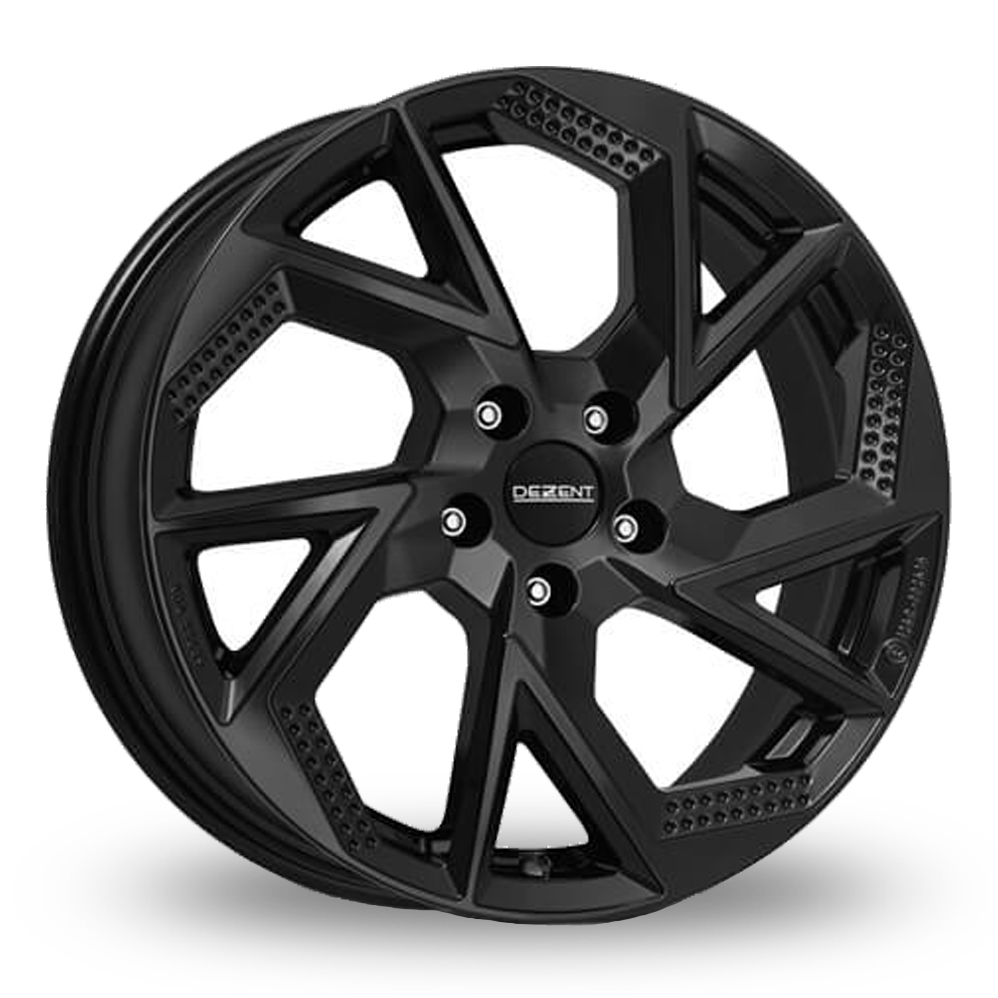 17" Dezent AP Black Black Alloy Wheels