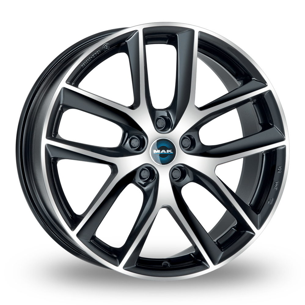 MAK Voltage Black Mirror Alloy Wheels