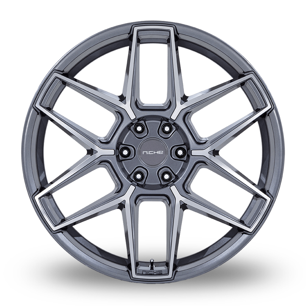 20" Niche NC281 Rise Anthracite With Machined Face Alloy Wheels