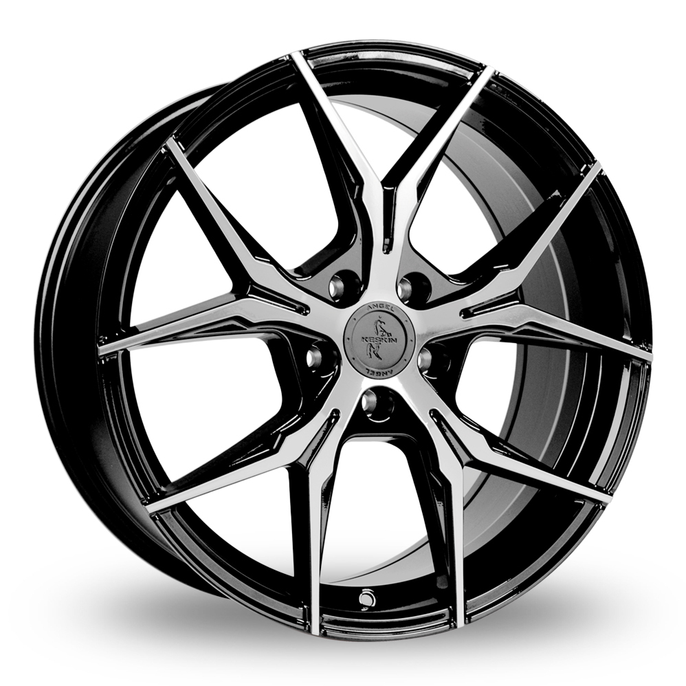 Keskin Tuning KT19 Black Polished Alloy Wheels