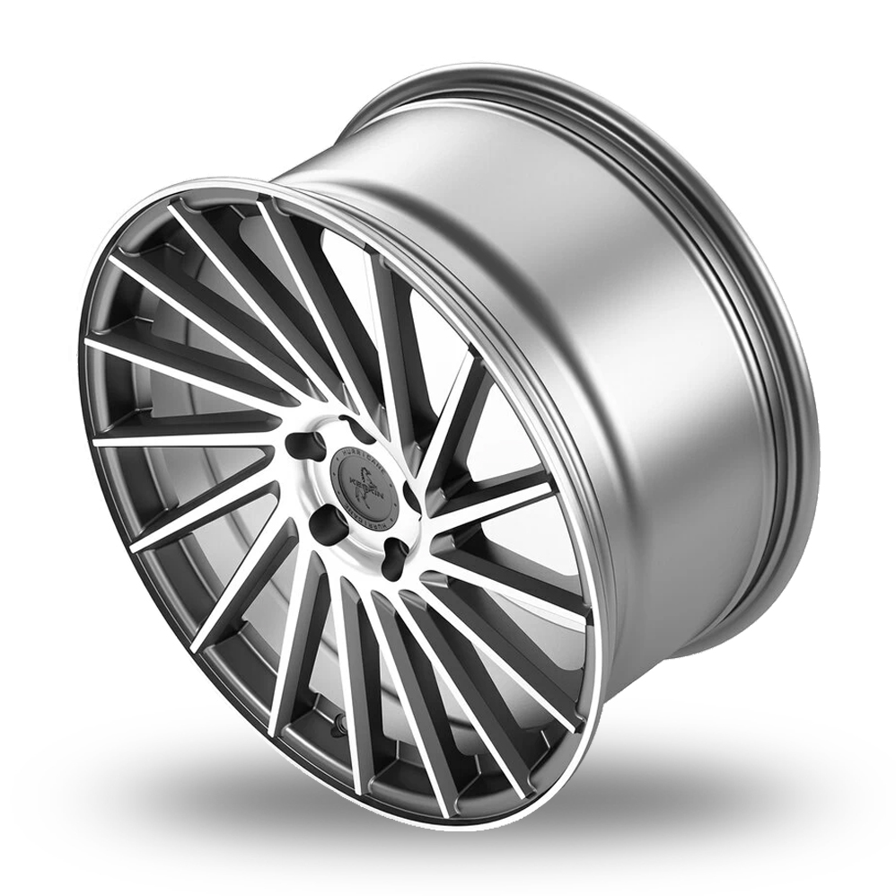 19" Keskin Tuning KT17 Palladium Polished Alloy Wheels